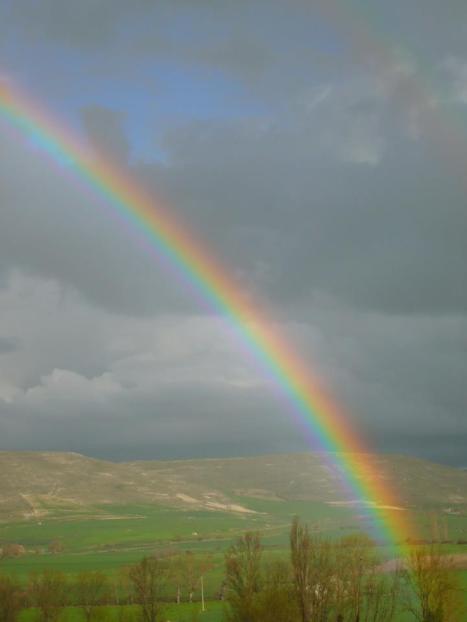 arco iris  castrojeriz